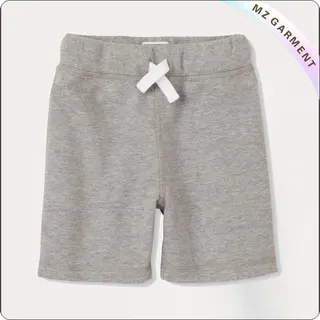 Boys Grey School Shorts